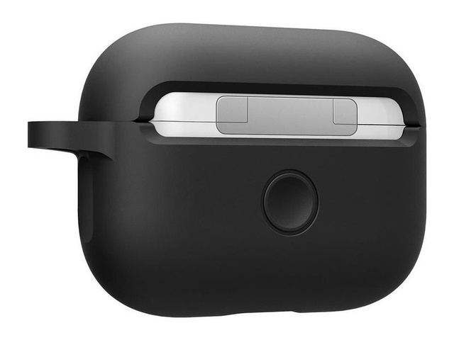 Etui silikonowe Spigen Fit case do Apple Airpods Pro Black