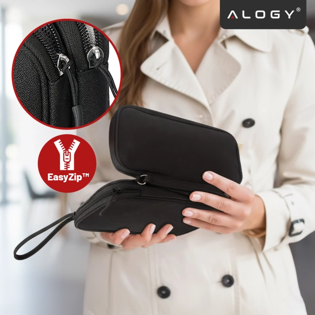 Чохол для ноутбука, MacBook Air Pro 13.3" Alogy Hard Foam Bag Protective Case для ноутбуків 13-14" чорний