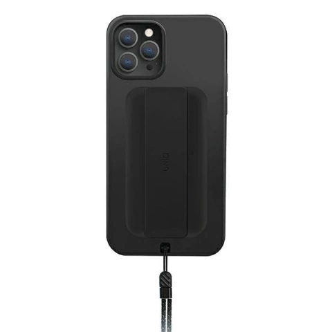 Чохол UNIQ Heldro iPhone 12 Pro Max 6.7" black / midnight black Antimicrobial