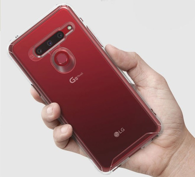 Etui Ringke Fusion для LG G8 ThinQ Aqua Blue