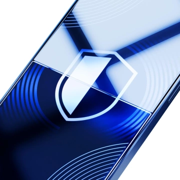 Mattes Panzerglas für Apple iPhone 16 Plus - 3mk HardGlass Matt Max