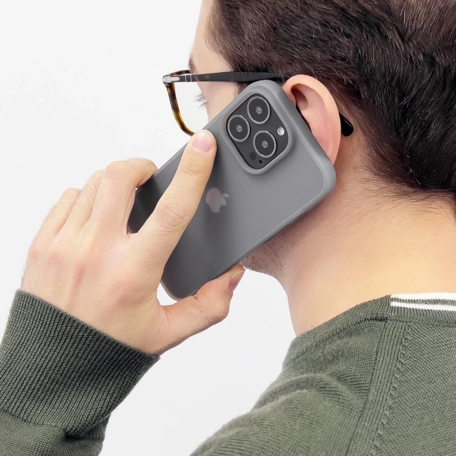 Чохол-накладка Kingxbar Plain Series для iPhone 13 силіконовий чохол фіолетовий