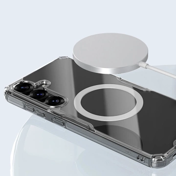 Hülle für Samsung Galaxy S25 Nillkin Nature TPU MagSafe Weiß