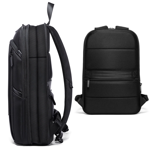 Bange Waterproof Backpack for Laptop 15.6" City Travel 43x31x7 cm for Work Airplane Men's Women's Black