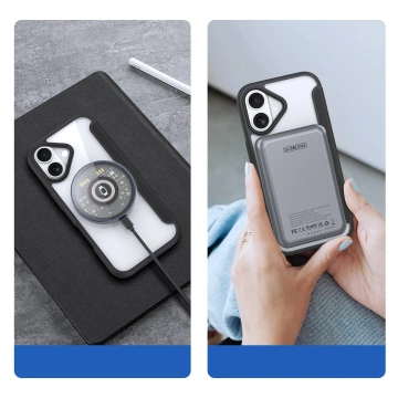 Etui do iPhone 17 Dux Ducis Skin X Pro Portfel MagSafe Czarny