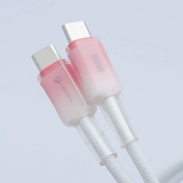 Kabel USB-C – USB-C 60W Forcell F-Energy Gradient 1 m C354 biały