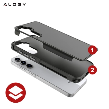 Apple iPhone 16 Pro Max Case Alogy Anti-Shock Hybrid Case for MagSafe Clear