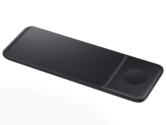 Original Samsung 3in1 Qi Induktionsladegerät EP-P6300TBEGEU Trio 25W