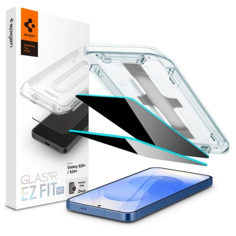 Szkło Prywatyzujące do Samsung Galaxy S24+ / S25+ Spigen Glas.TR EZ Fit HD 2-Pack