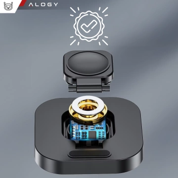 HUB splitter Alogy Adaptér pro počítačový notebook s USB-C na 3x USB-A 2.0 1x USB-A 3.0 šedý