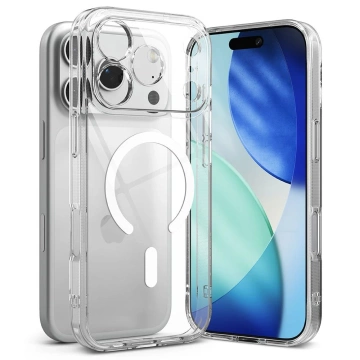 Etui Ochronne do iPhone 17 Pro Ringke Fusion Magnetic MagSafe Clear