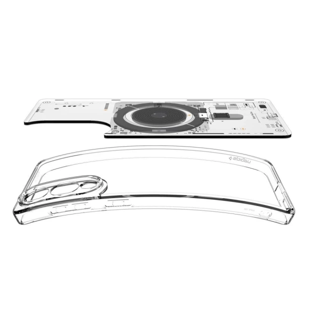 Samsung Galaxy S25 Edge Spigen Ultra Hybrid Mag Case Transparent