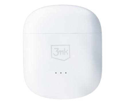 3mk MovePods Wireless Headphones with PowerBank Charging Case White