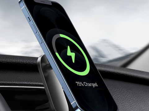 Автомобільний тримач Baseus Big Energy з індукційною зарядкою Mgasafe 15 Вт для iPhone