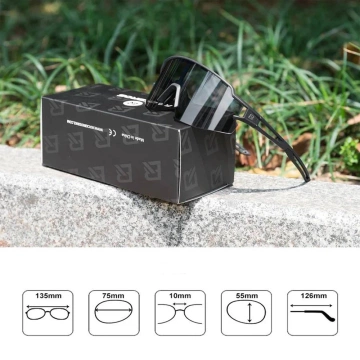 Фотохромні вело окуляри Rockbros 10175 UV400 - чорні