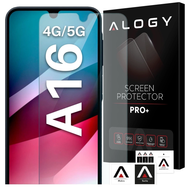 Захисне скло для екрану Samsung Galaxy A16 4G/5G 2025 9H Alogy Heavy Pro ™️