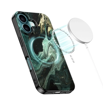 Etui Ochronne do iPhone 16 Tech-Protect Lamano MagSafe Verde Aura
