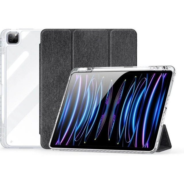 Schutzhülle mit Stifthalter für iPad Pro 13 (2024) DUX DUCIS UNID Schwarz