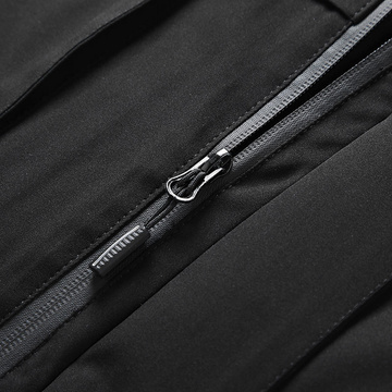 Vyhrievaná elektrická bunda Unisex veľkosť XL zimná s kapucňou HJ2 Mozos čierna