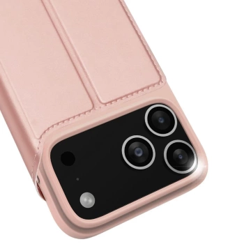 Etui Kabura do iPhone 17 Pro Dux Ducis Skin Pro Różowy
