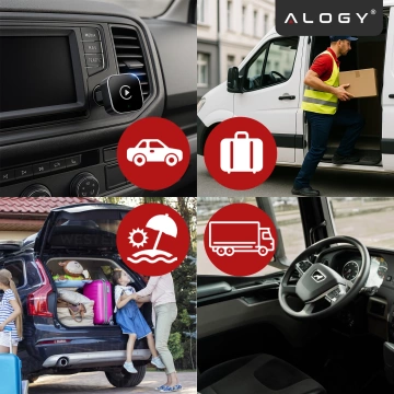 Handyhülle Wasserdichtes Gehäuse Alogy universal IPX8 bis 6,5 Schwarz