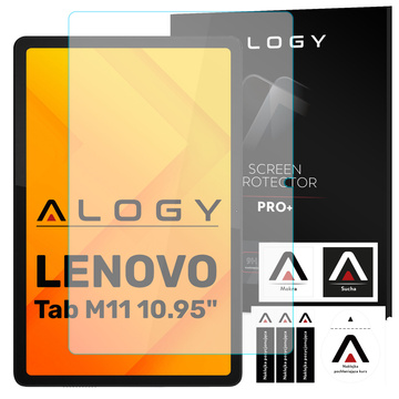 Загартоване скло для Lenovo Tab M11 10.95" TB330FU/TB330XU/TB331FC для планшета Alogy Screen Protector Pro 9H