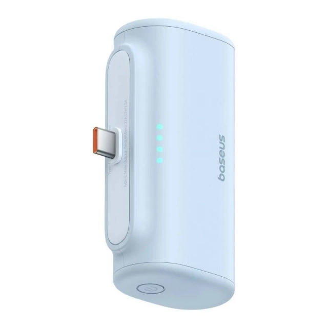 Powerbank Baseus Compact 5000mAh 20W USB-C Mini Szybkie Ładowanie Niebieski