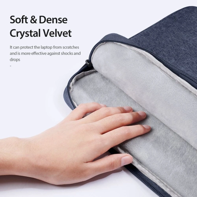 DUX DUCIS LBTC - laptop bag 13-13.9" Horizontal Handbag - navy blue