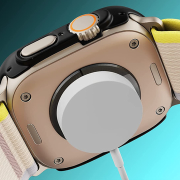 Чохол Alogy Protector Case зі скляною кришкою 2 в 1 для Apple Watch Ultra 49 мм чорний