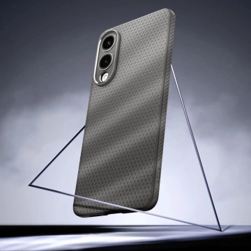 Чохол Spigen Liquid Air для Samsung Galaxy S25 Edge сірого кольору