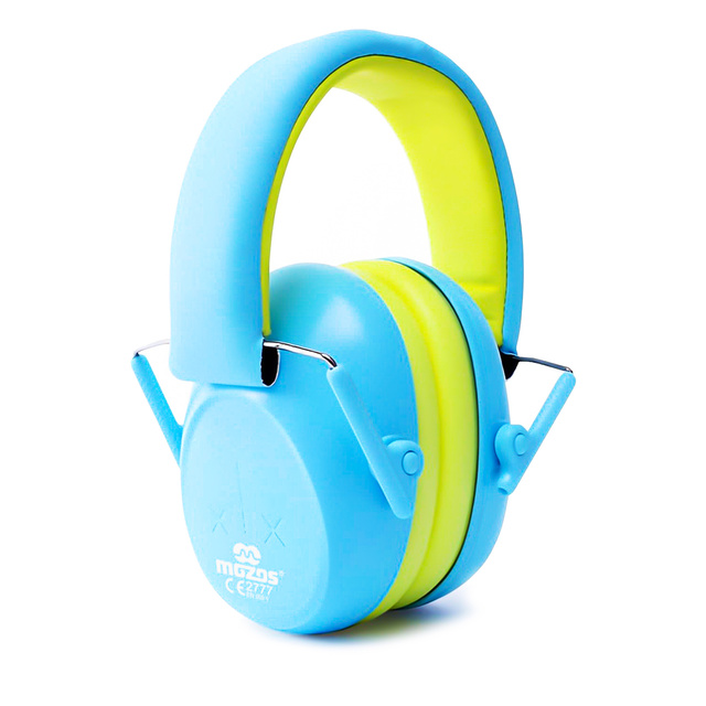 Anti-noise ear muffs for children 3 noise-dampening headphones for the plane Blue protectors