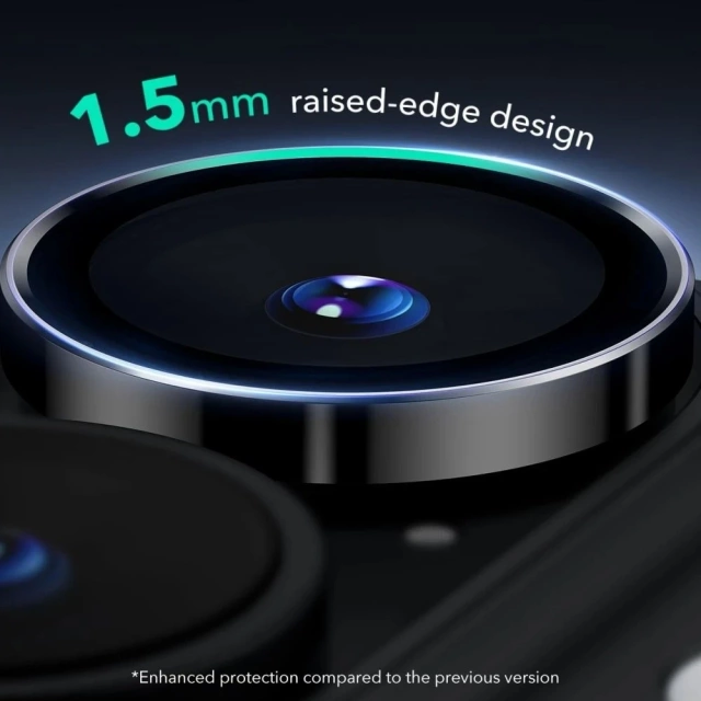 ESR ARMORITE CAMERA PROTECTOR IPHONE 16 / 16 PLUS ЧОРНА ЧОХЛА ДЛЯ ФОТОКАМЕРИ