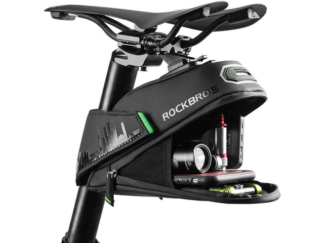 Vodotěsný kryt sedla na kolo pro nářadí RockBros C27-1 Black