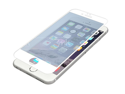 Tvrzené sklo HardGlass Max 3mk pro iPhone 6 / 6S 4,7'' bílé