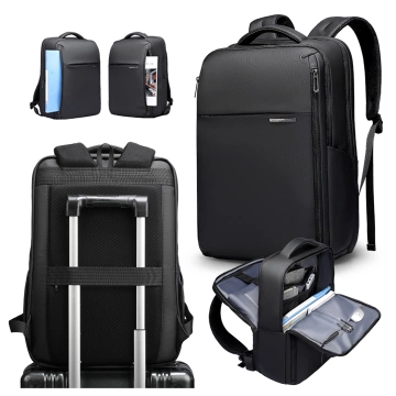 Kryt pre Apple iPhone 16 Pro Max Alogy MagSafe Hybrid Matte Case Matný kryt s ochranou šošovky čierny