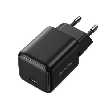 Ładowarka Ugreen X512 GaN 20W USB-C Czarna PD QC Kompaktowa Szybka