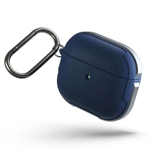 UNIQ Schutzhülle für Kopfhörer Valencia Case für Apple AirPods 3 blau/blau Antimikrobiell