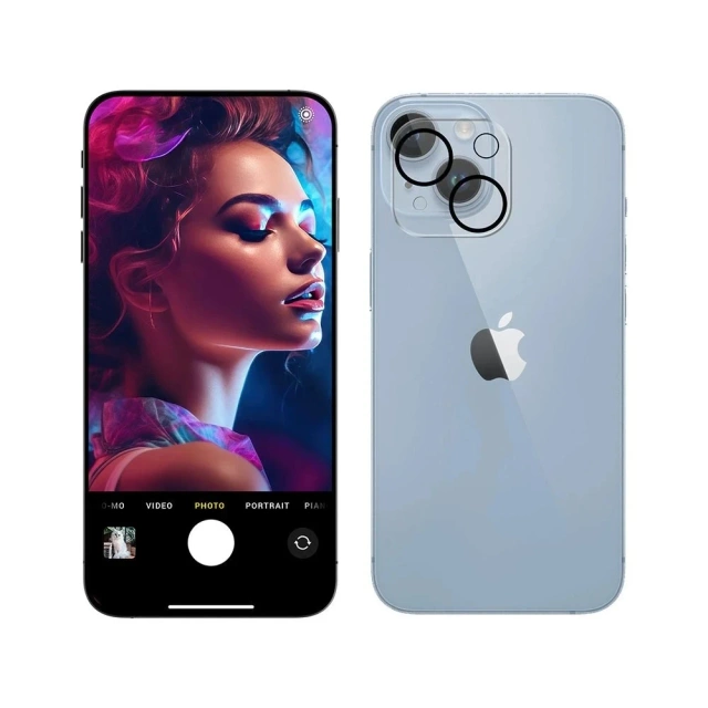 Накладка на об'єктив Apple iPhone 13 Mini/13 - 3mk Lens Pro Full Cover