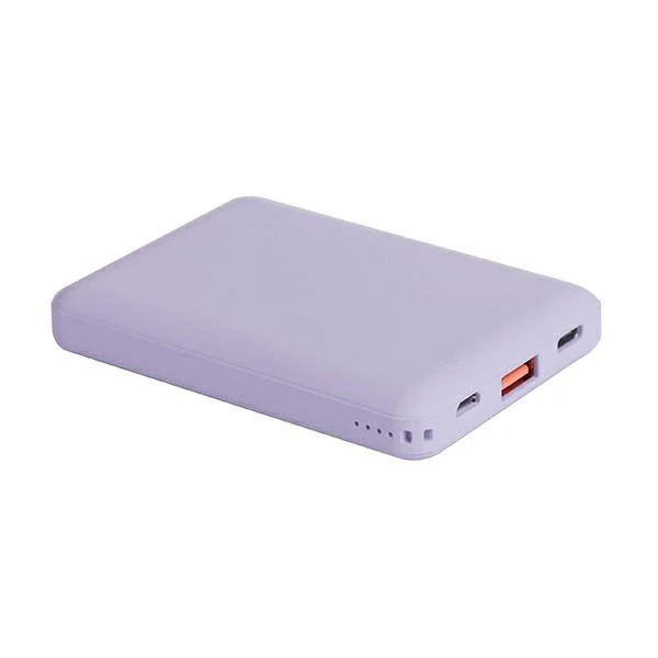 Powerbanka UNIQ Fuele mini 8000mAh USB-C 18W PD Rychlé nabíjení Lawendowy/levandule