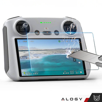 2x загартоване скло для DJI RC / DJI RC 2 - DJI Mini 4 Pro / Air 3 для Drone Screen Protector Alogy Screen Protector PRO