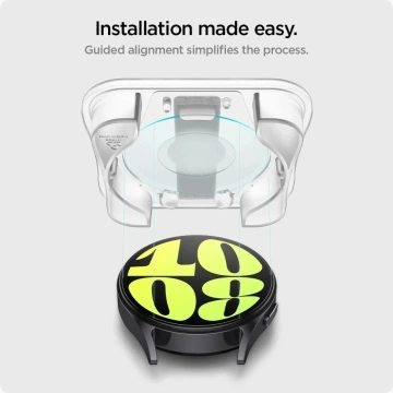 Tvrdené sklo Spigen Glas.Tr „EZ-FIT“ 2-balenie pre Galaxy Watch 7 (40 mm) číre