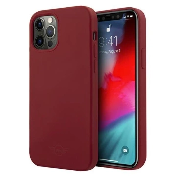 Etui na telefon Silicone Tone On Tone hardcase do iPhone 12 Pro Max czerwony/red