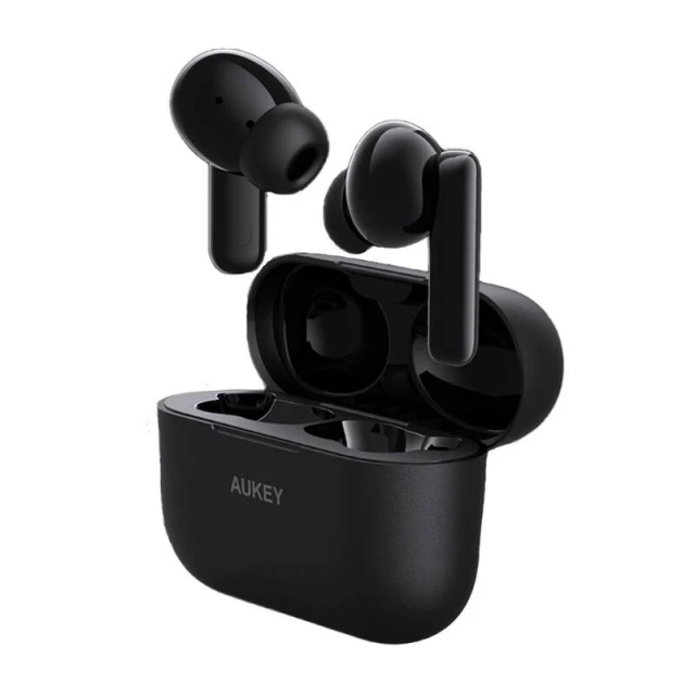 Aukey EP-M1NC TWS Schwarze kabellose Kopfhörer – Bluetooth 5.1, ANC, 24H