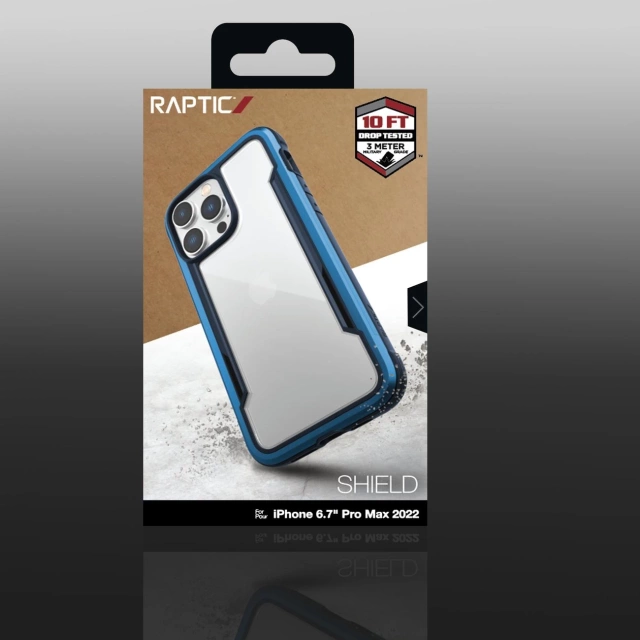 Чохол Raptic Shield Case iPhone 14 Pro Max броньований синій