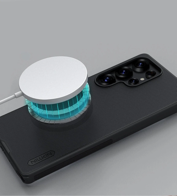 Case for Samsung Galaxy S25 Ultra Nillkin Pro Magnetic MagSafe Black