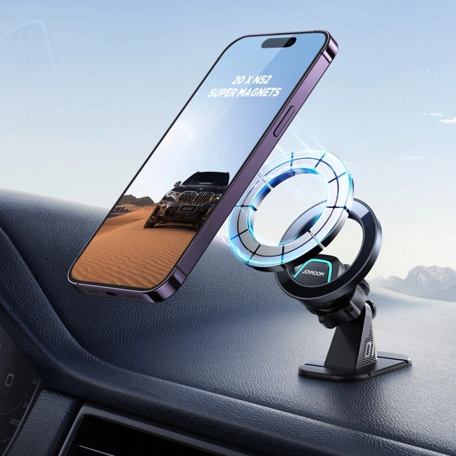 Uchwyt Magnetyczny Joyroom JR-ZS376 MagSafe na Kokpit Czarny