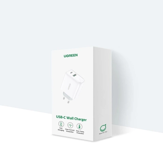 Ugreen fast charger USB Type C / USB 36 W Quick Charge 4.0 Power Delivery white (60468 CD170)