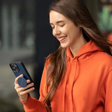 Puzdro Uniq Novo na iPhone pre 14 Plus 6,7" čierne/polnočné čierne