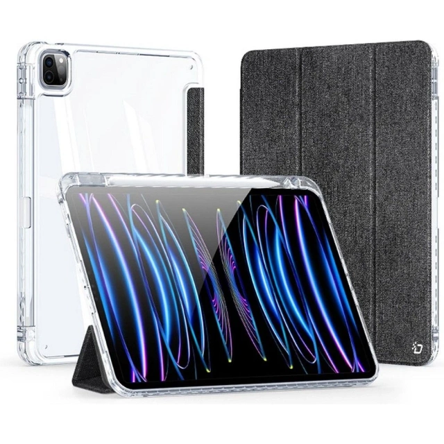 Protective case with stylus for iPad Pro 11 (2024) DUX DUCIS UNID Black