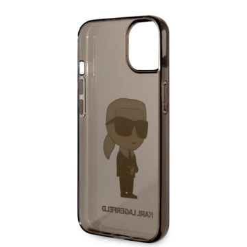 Etui Karl Lagerfeld KLHCP14MHNIKTCK na iPhone 14 Plus 6,7" pevné puzdro Ikonik Karl Lagerfeld